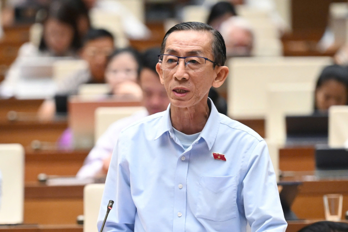 Đại biểu Trần Hoàng Ngân. Ảnh: Hoàng Phong