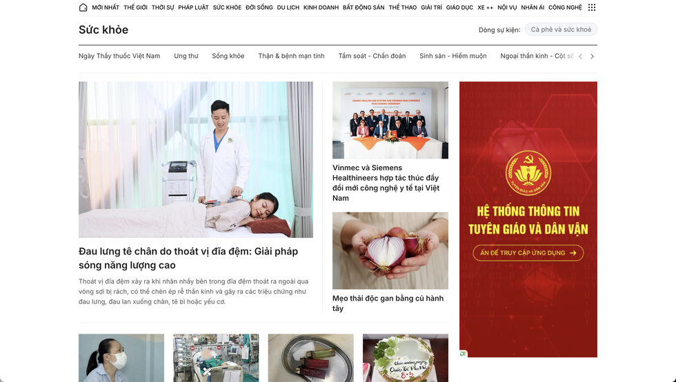 Dân trí ra mắt chuyên mục Sức khỏe mới, tăng chiều sâu tư vấn y khoa - 1