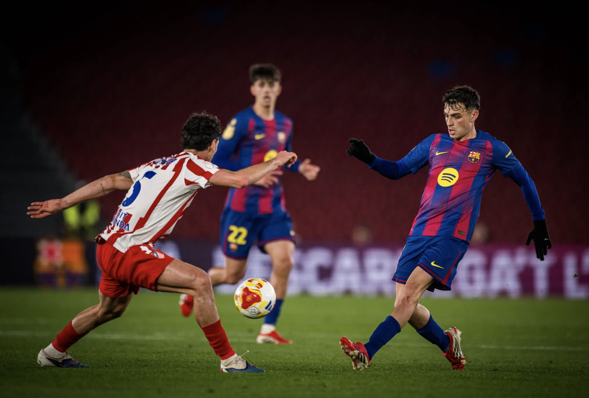 Đánh bại Atletico Madrid, Barcelona vuột tấm vé dự chung kết Cúp Nhà vua 1 Đánh bại Atletico Madrid, Barcelona vuột tấm vé dự chung kết Cúp Nhà vua - Ảnh 1.