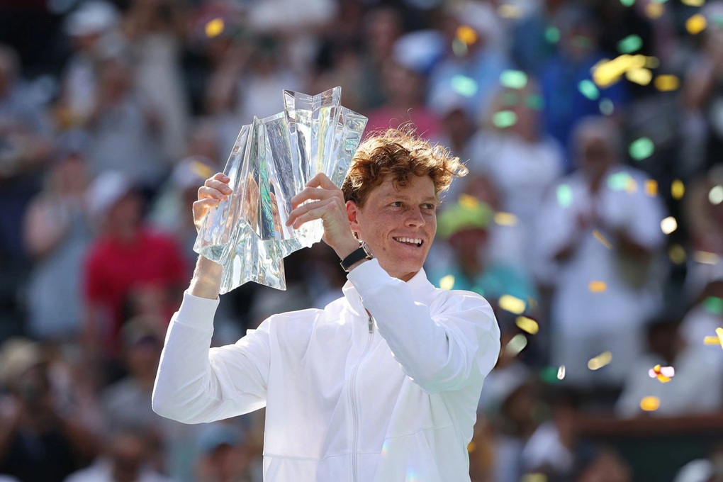 Đánh bại Medvedev, Sinner lần đầu vô địch Indian Wells Masters  - 1