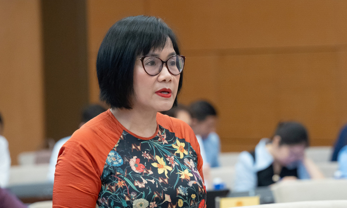 Thứ trưởng Tư pháp Đặng Hoàng Oanh. Ảnh: Hoàng Phong