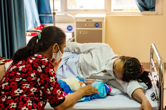 Một em bé chào đời tại Bệnh viện Từ Dũ. Ảnh:Lê Phương