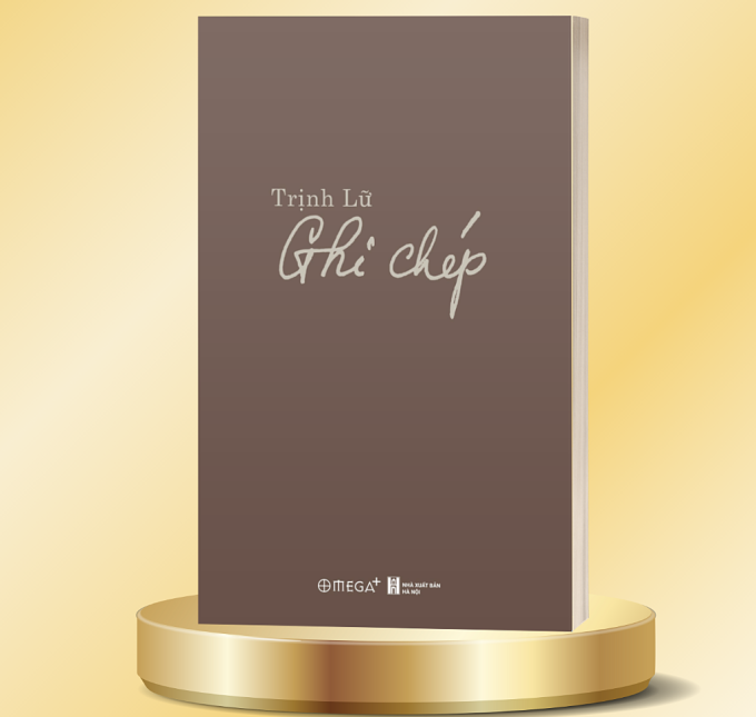 Bìa cuốn Ghi chép của dịch giả Trịnh Lữ. Ảnh: Fahasa