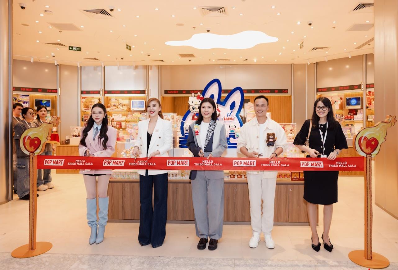 POP MART Thiso Mall Sala: Điểm hẹn mới của Gen Z với không gian trải nghiệm art toy và loạt hoạt động sôi động- Ảnh 1.