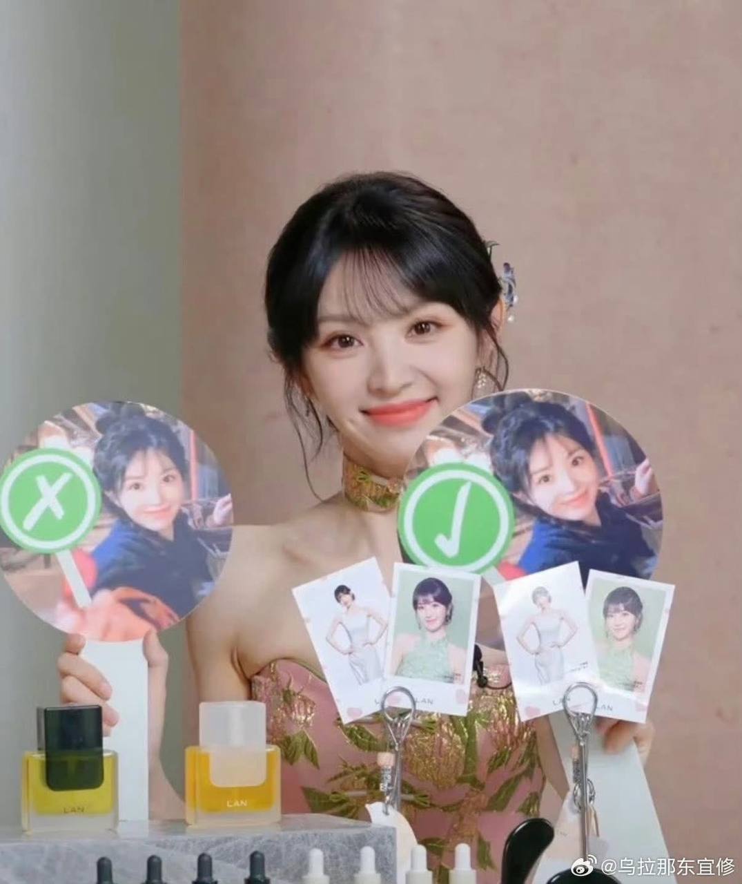 Điền Hi Vi mặc váy o ép vòng 1 khiến buổi livestream bị gián đoạn, ekip bị ném đá gắt- Ảnh 2.