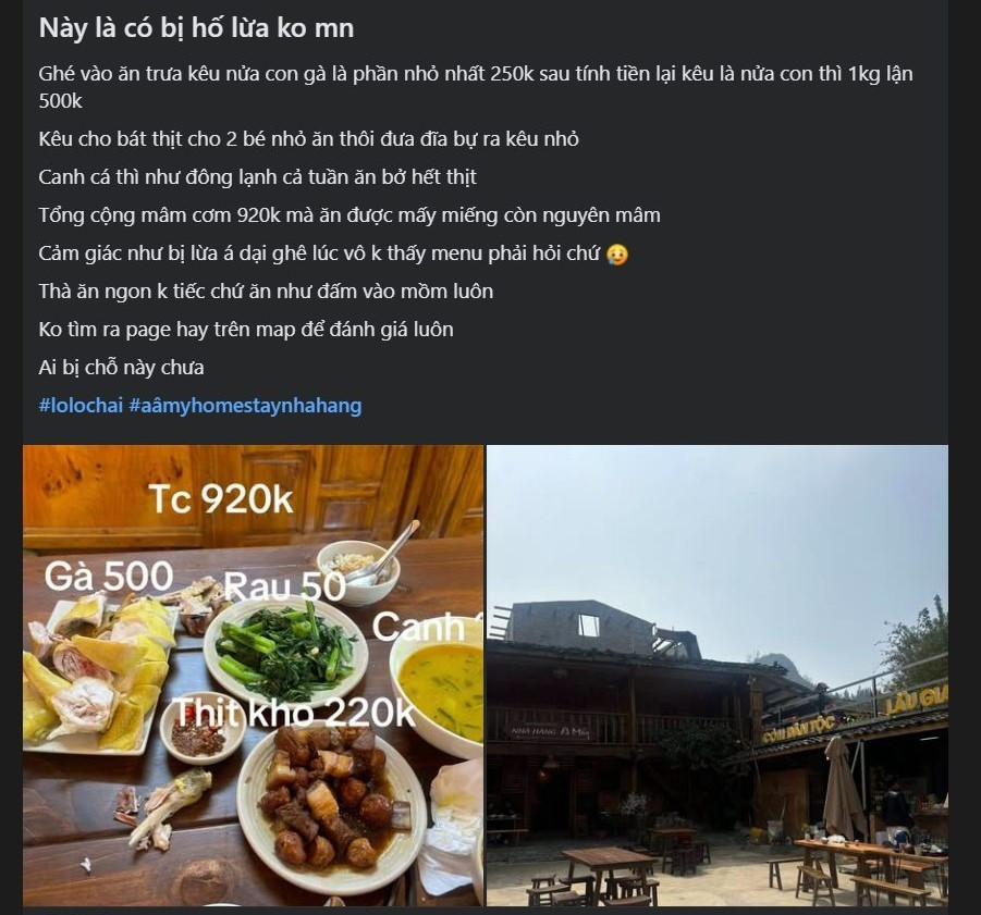 Đình chỉ homestay ở Lô Lô Chải bị tố 