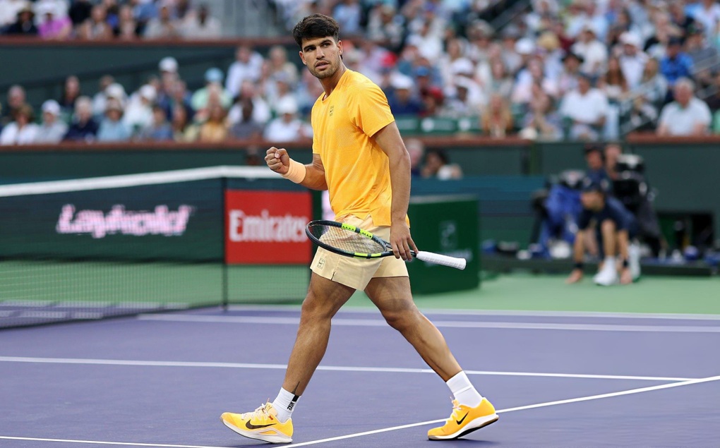 Djokovic lội ngược dòng, Alcaraz thắng tốc hành ở Indian Wells - 1
