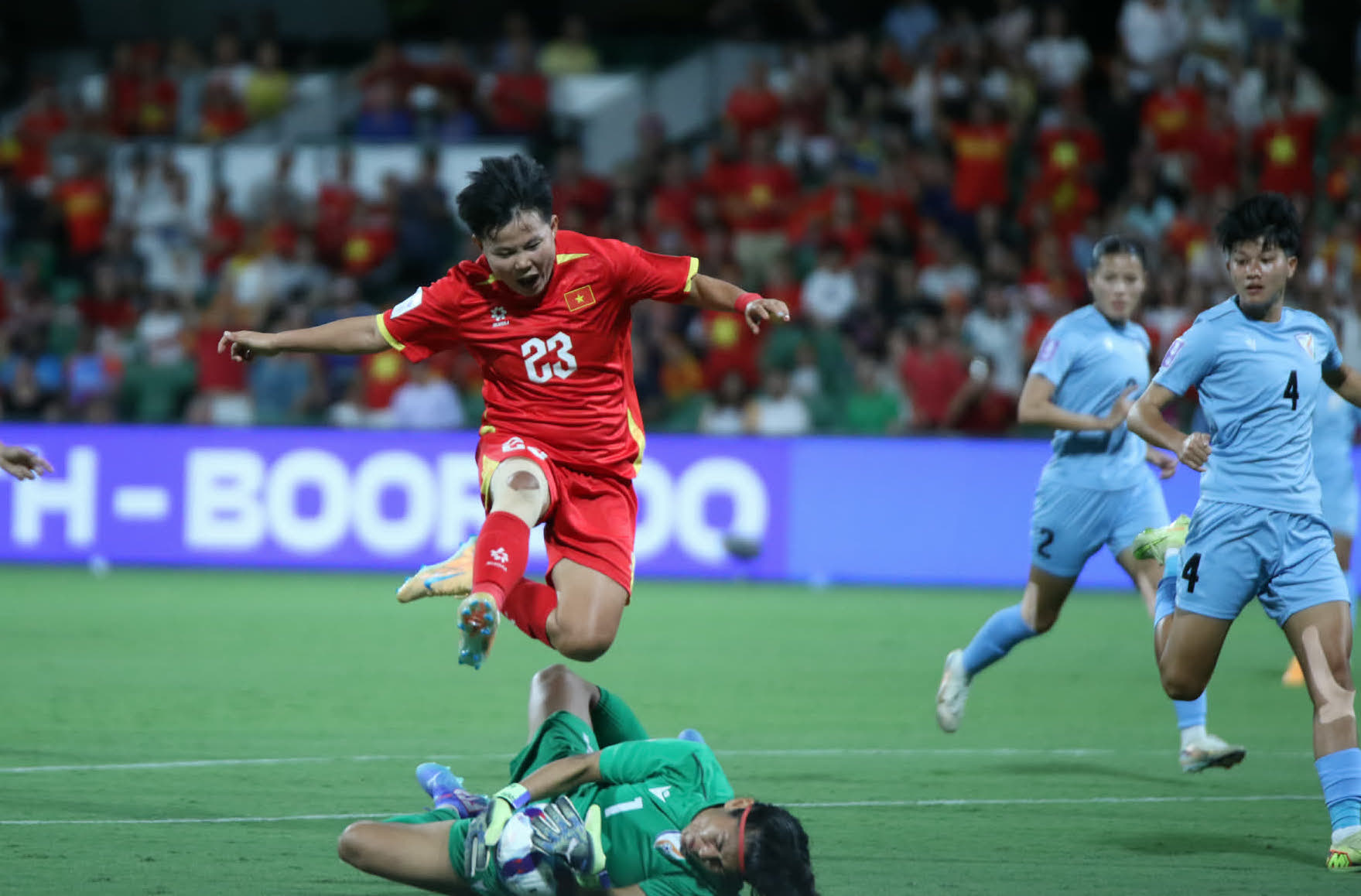 Đội tuyển nữ Việt Nam - Đài Loan: Đoạt vé tứ kết sớm - Ảnh 1.