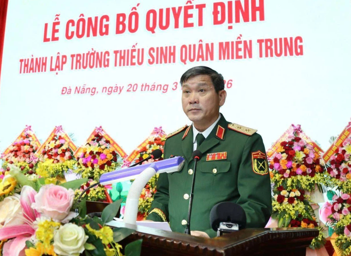 Thành lập Trường Thiếu sinh quân miền Trung: Chuẩn bị tuyển sinh quy mô lớn - Ảnh 1.