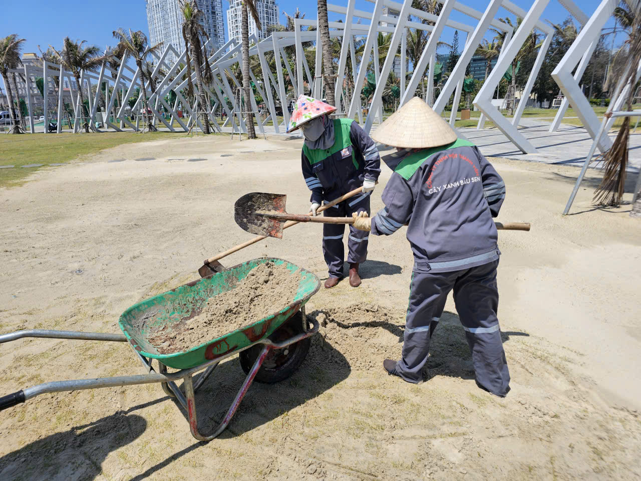 Bãi Sau Vũng Tàu: Dự án ngàn tỉ bị cát vùi, cách nào chặn cát bay?- Ảnh 1.