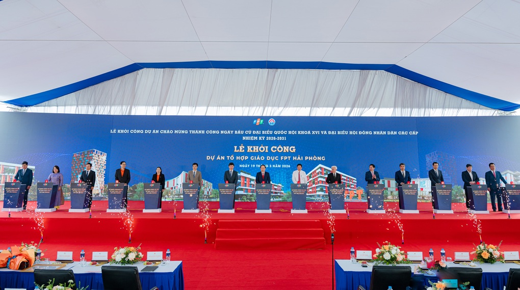 FPT khởi công tổ hợp giáo dục quy mô 5.800 học sinh, sinh viên tại Hải Phòng - 1