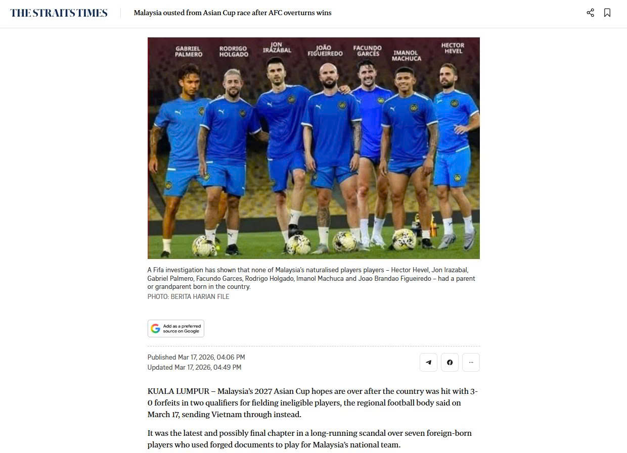 Báo chí Đông Nam Á: “Giấc mơ của Malaysia đã tan vỡ” - Ảnh 1.