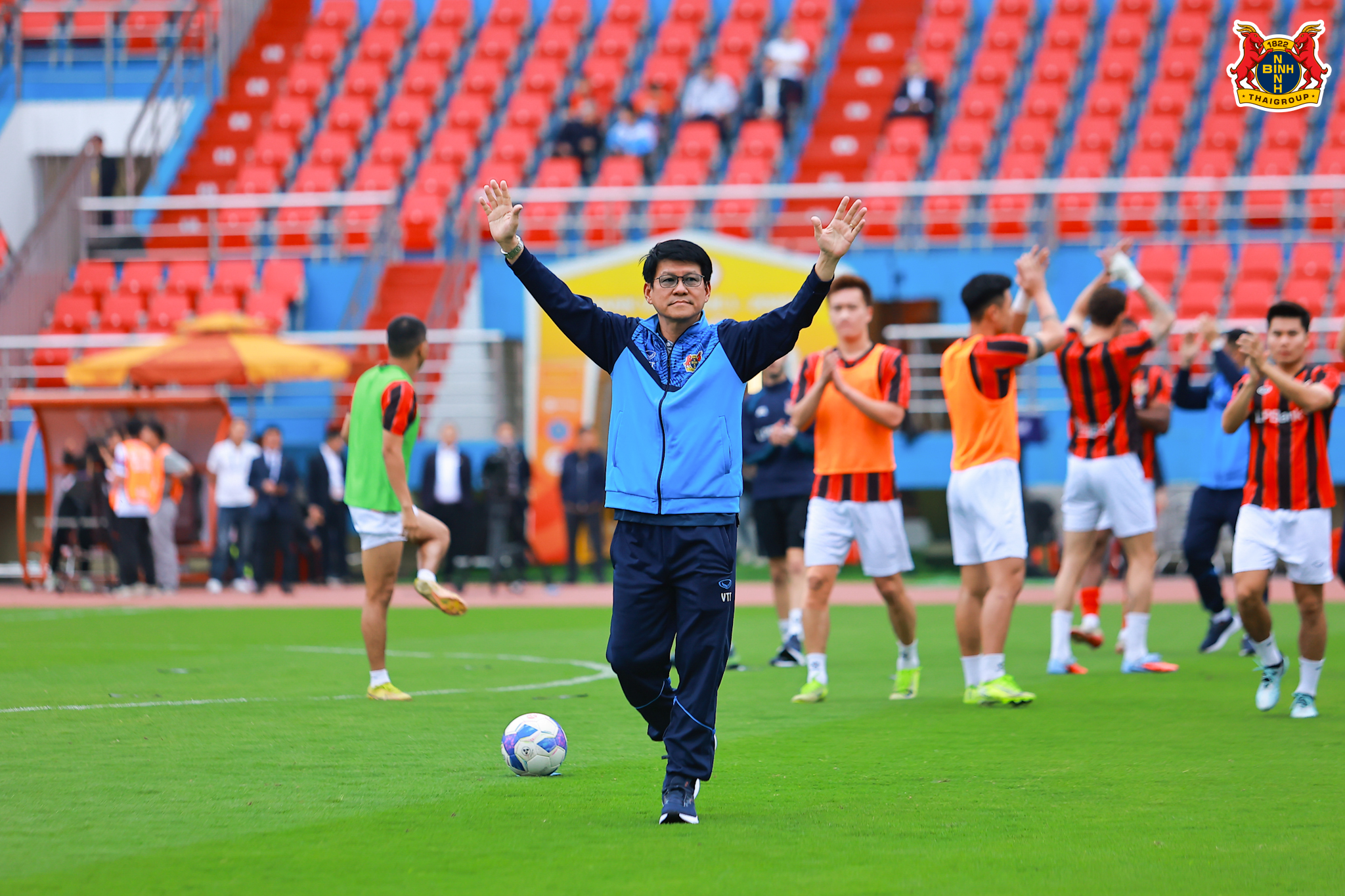 HLV Vũ Tiến Thành vẫn chưa thể giúp Ninh Bình chiến thắng, bị Đà Nẵng chia điểm cực tiếc- Ảnh 1.