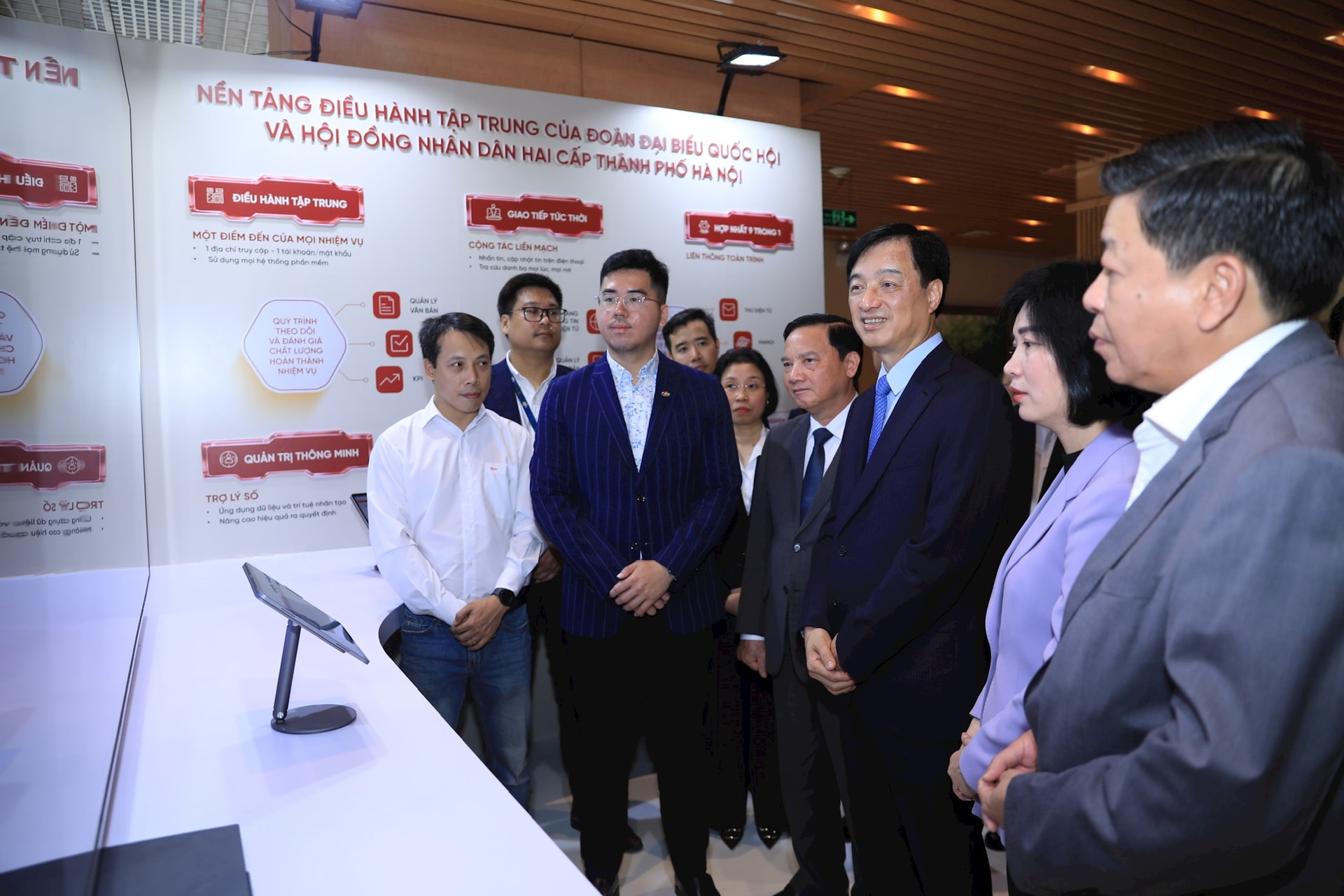 Hà Nội khai trương nền tảng điều hành tập trung 