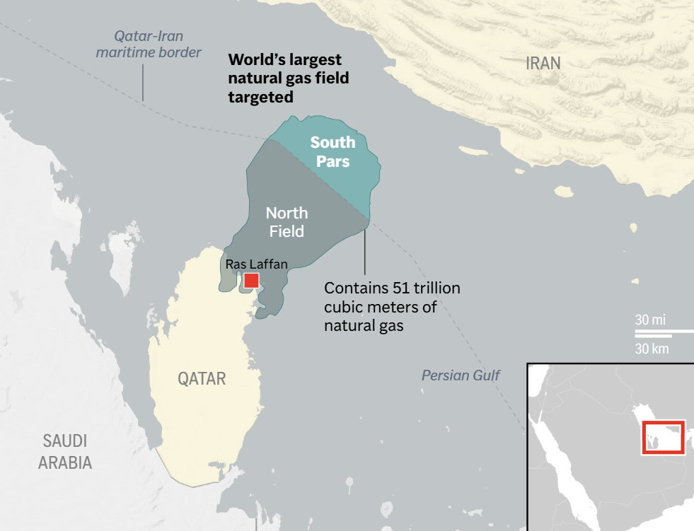 Chiến sự Trung Đông ngày 19-3: Cơ sở hạ tầng dầu mỏ trúng đòn, vùng Vịnh không ngồi yên - Ảnh 1.