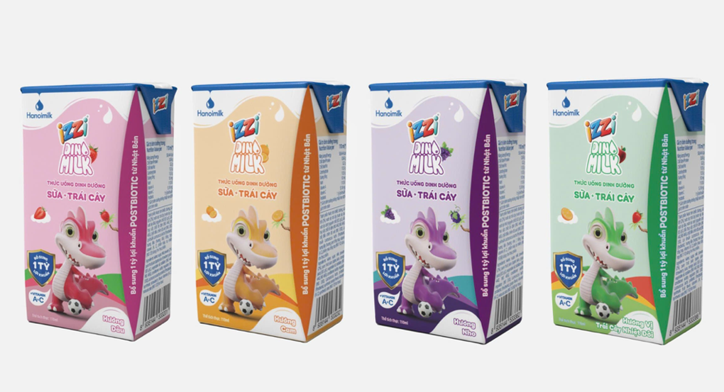 Hanoimilk bổ sung 1 tỷ lợi khuẩn vào thức uống dinh dưỡng IZZI Dinomilk - 2
