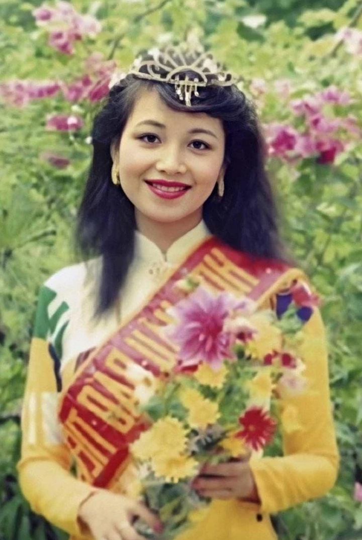 Hoa hậu Việt Nam cao 1m58 từng được ghi vào sách kỷ lục Guinness giờ ra sao?- Ảnh 1.