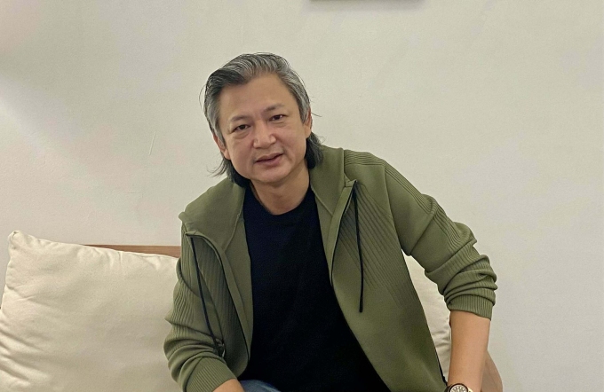 Họa sĩ Trần Đại Thắng. Ảnh: Khánh Linh