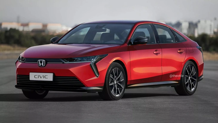 Honda Civic thế hệ mới lộ diện: Máy hybrid mới, lái như xe thể thao dù dùng hộp số CVT 1 Honda Civic thế hệ mới lộ diện: Máy hybrid mới, lái như xe thể thao dù dùng hộp số CVT - Ảnh 1.