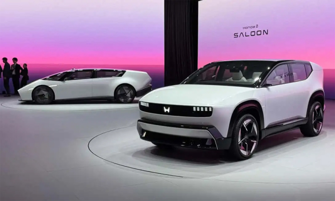 Hai mẫu xe điện thuộc series 0 vừa bị Honda loại khỏi kế hoạch sản xuất. Ảnh: InsideEVs