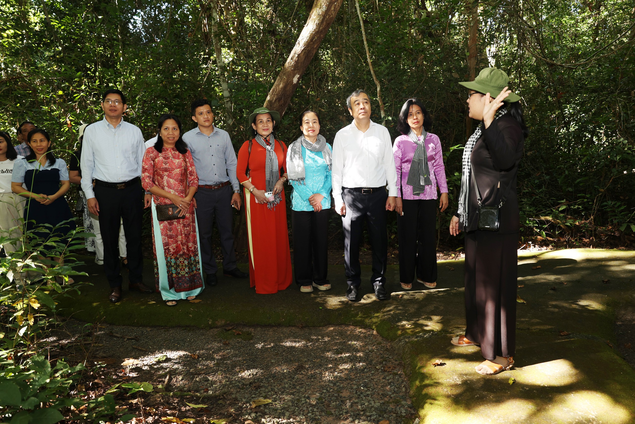 Di tích Căn cứ Trung ương Cục miền Nam: Huyền diệu dưới tán rừng Rùm Đuôn- Ảnh 1.