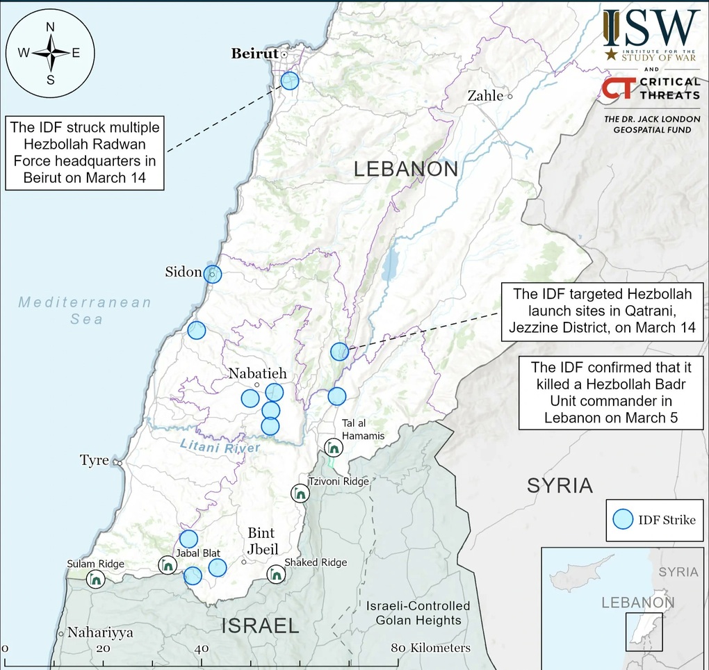 Israel tuyên bố mở chiến dịch trên bộ vào Li Băng - 2
