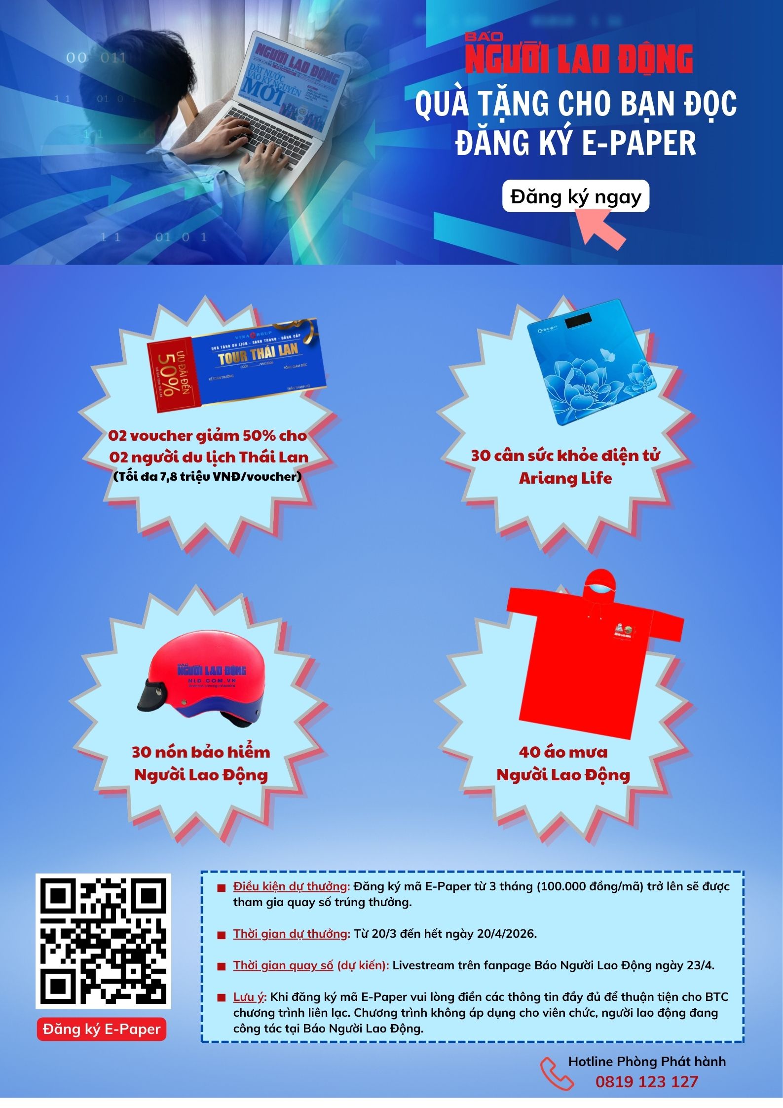E-Paper Báo Người Lao Động: Kết nối tin tức số, lan tỏa quà tặng đến mọi miền - Ảnh 2.