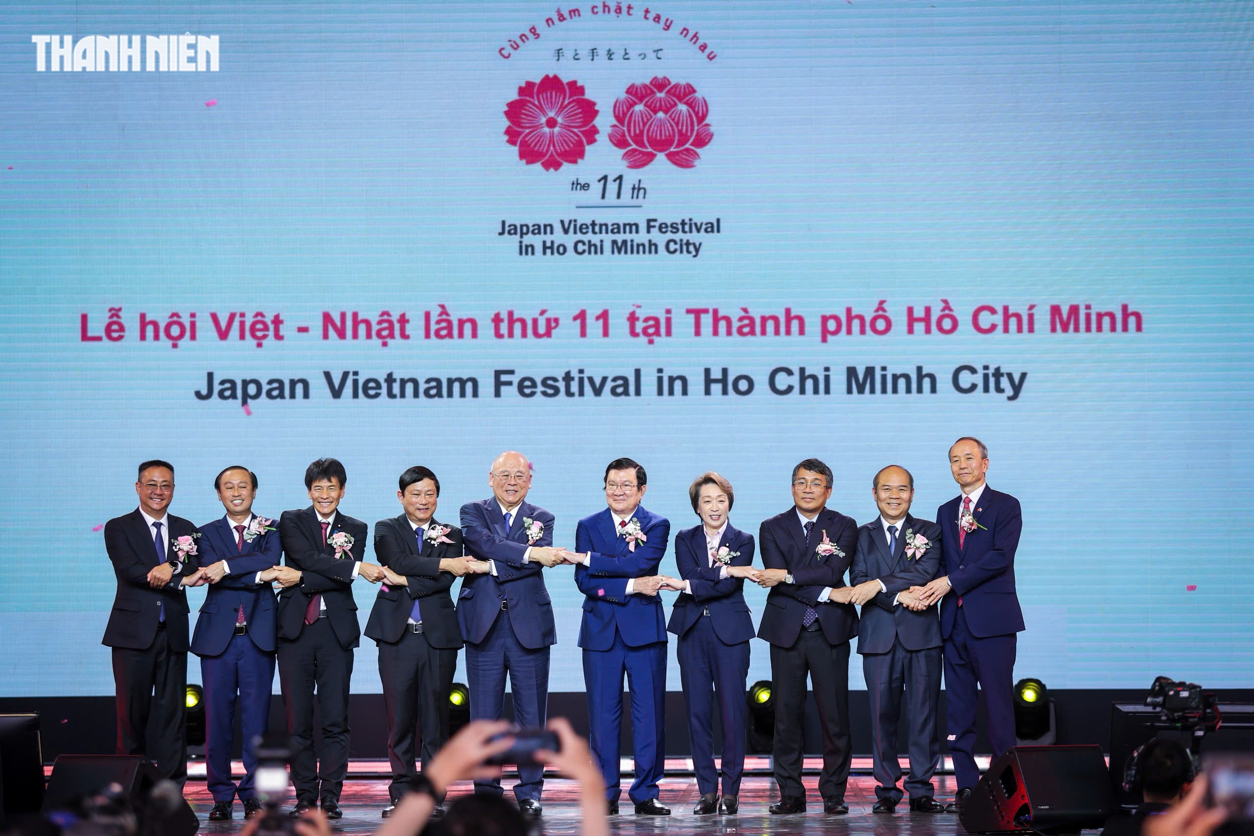 Khai mạc lễ hội Việt - Nhật lớn nhất từ trước đến nay - Ảnh 1.