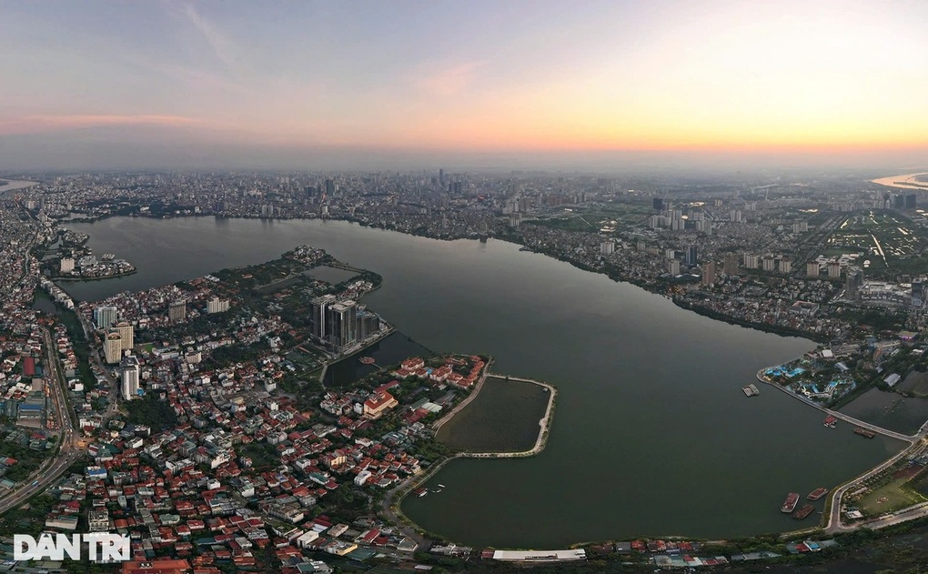 Khám phá hình hài hồ Tây trong bản quy hoạch Thủ đô tầm nhìn 100 năm - 1