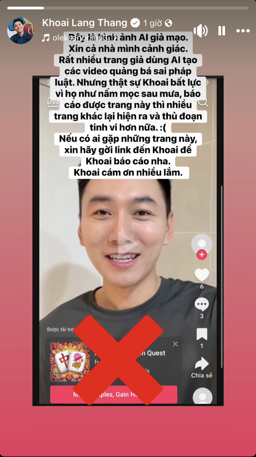 Khoai Lang Thang bất lực trước việc tên tuổi, hình ảnh bị trục lợi trái phép- Ảnh 1.