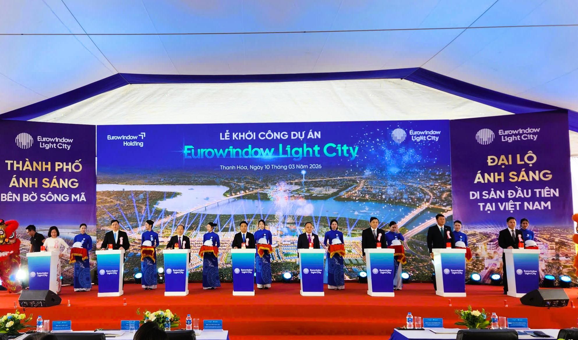 Khởi công siêu đô thị xanh 