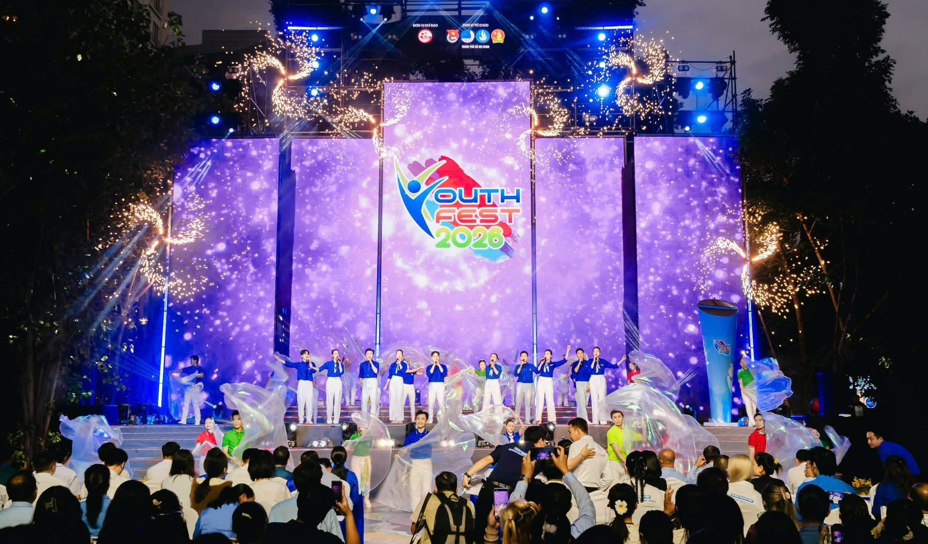 Sôi động khai mạc lễ hội thanh niên YOUTH FEST 2026 tại công viên Phan Đình Phùng - Ảnh 1. lễ hội thanh niên - Ảnh 1.