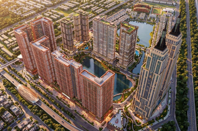Phối cảnh dự án The InterCentral. Ảnh: Hateco