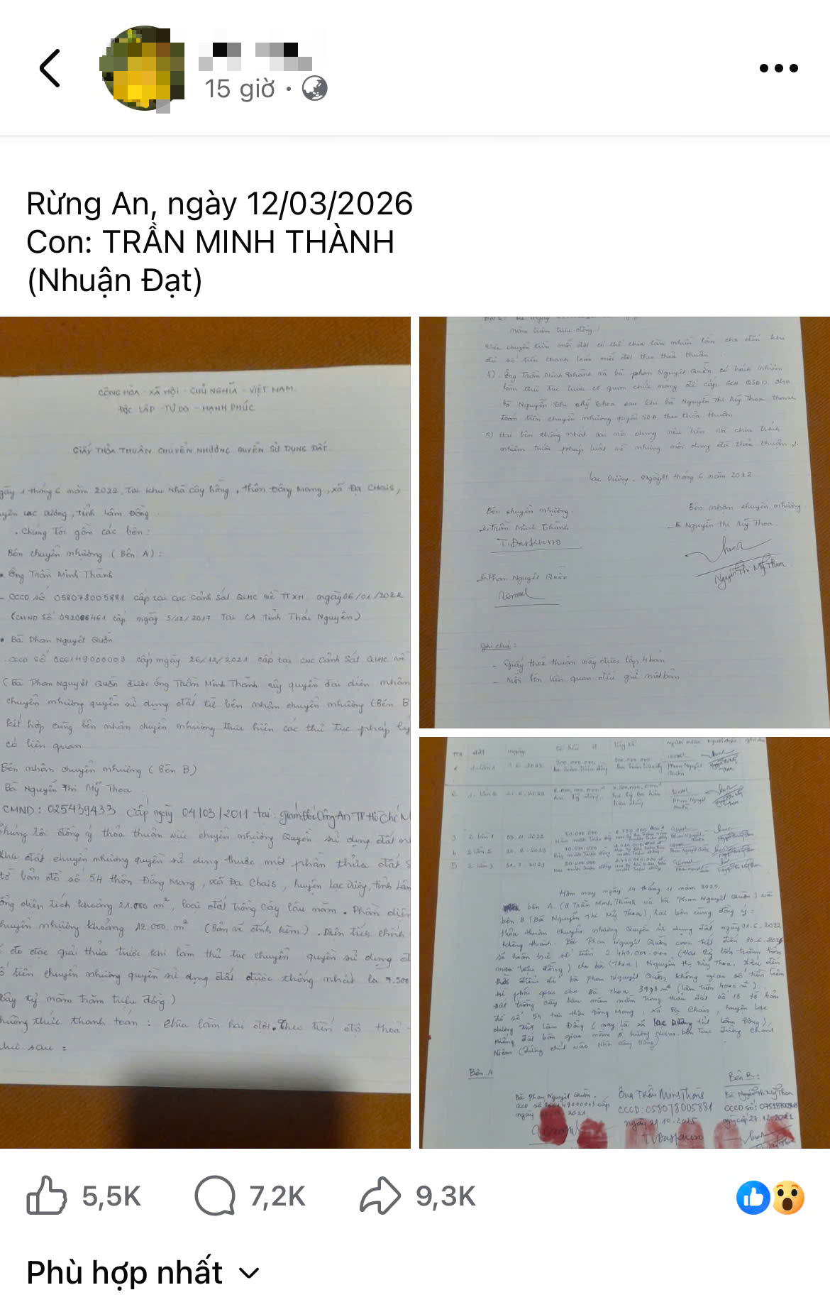 Công an Khánh Hòa kiểm tra thông tin ông 