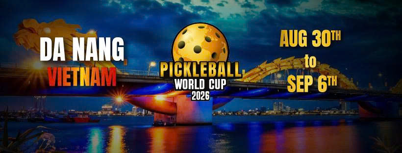 Lần đầu đến châu Á, World Cup Pickleball 2026 đăng cai tại Đà Nẵng - Ảnh 1.