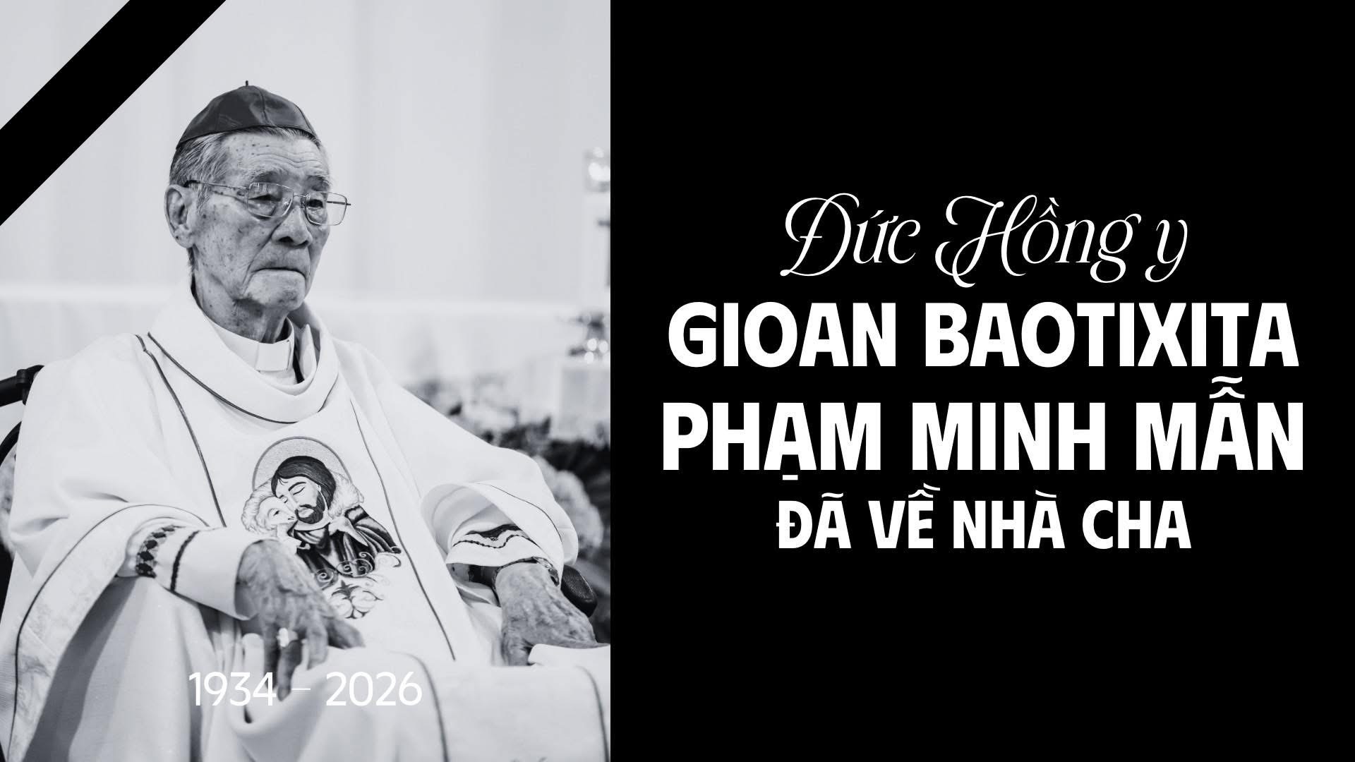 Lãnh đạo TP.HCM viếng Đức Hồng y Gioan Baotixita Phạm Minh Mẫn- Ảnh 1.