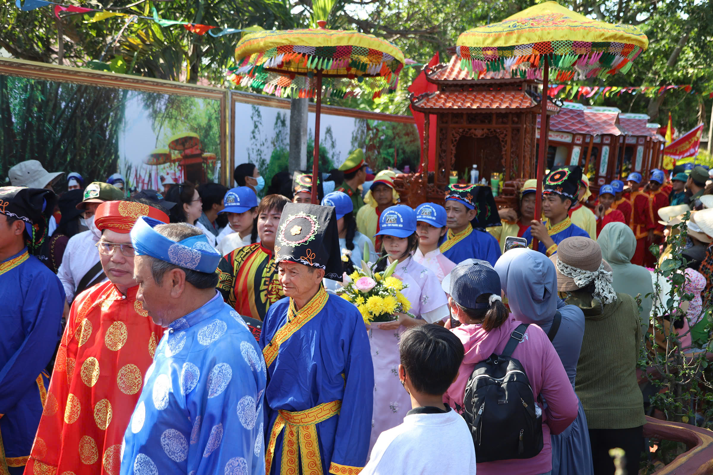 Lễ hội Chùa Bà 400 năm tuổi ở nơi thương cảng hóa đồng ruộng- Ảnh 1.