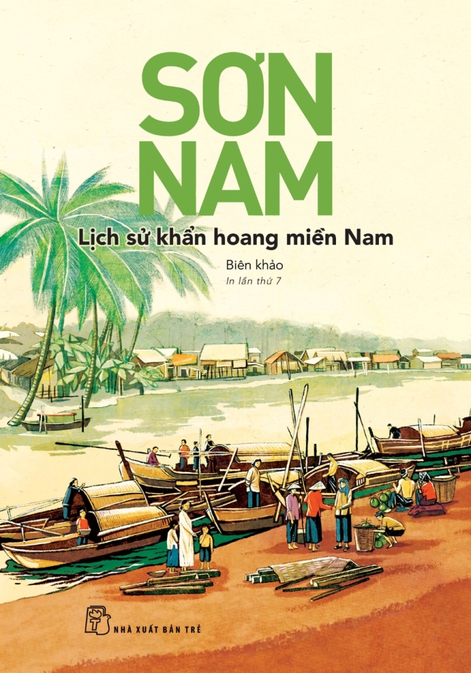 Bìa sách Lịch sử khẩn hoang miền Nam. Ảnh: Nhà xuất bản Trẻ