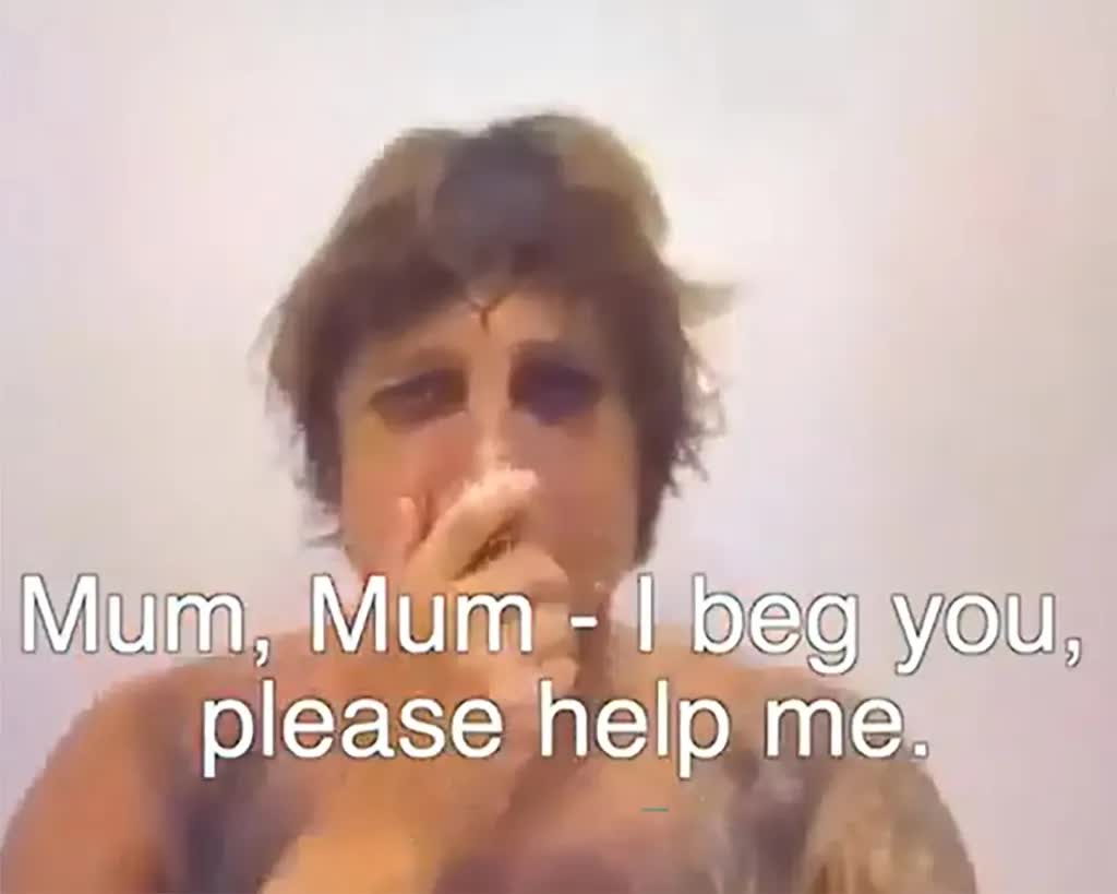 Lo video con trai ong trum cau cuu khi bi