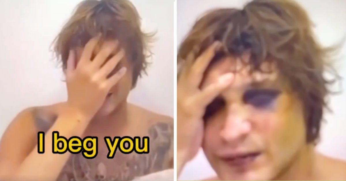 Lo video con trai ong trum cau cuu khi bi