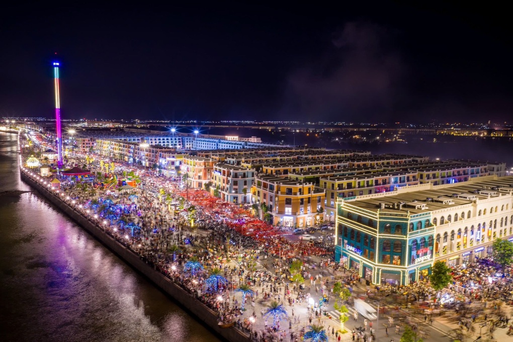 Lợi thế kinh doanh của nhà phố hai mặt tiền trên đảo Vũ Yên - 1