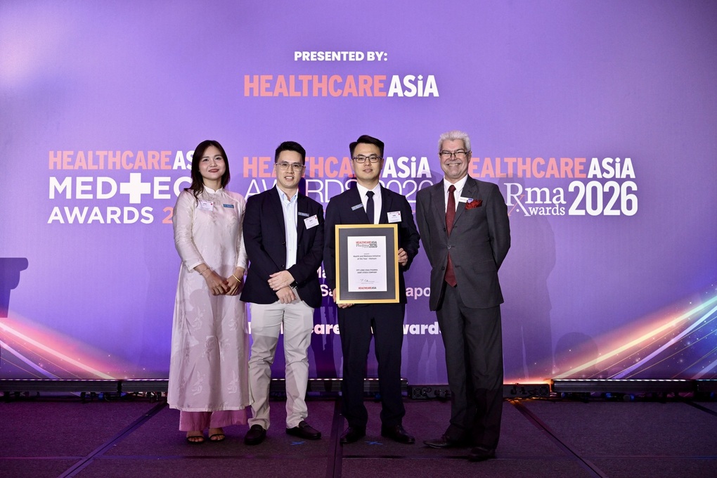 Long Châu được vinh danh tại giải thưởng hàng đầu châu lục - Healthcare Asia Pharma Awards - 1