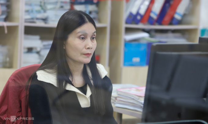 Nhân viên Trung tâm Phục vụ hành chính công tỉnh Hà Tĩnh, tháng 11/2025. Ảnh: Đức Hùng
