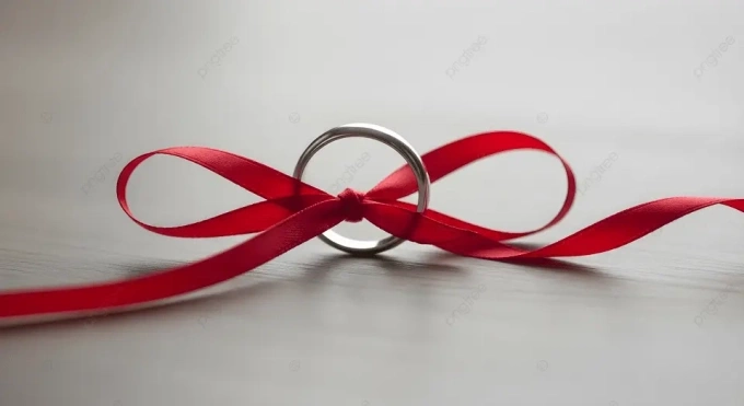 Dải ruy băng đỏ được buộc vào đồ cá nhân tránh bỏ quên khi rời khách sạn. Ảnh: PNGTree