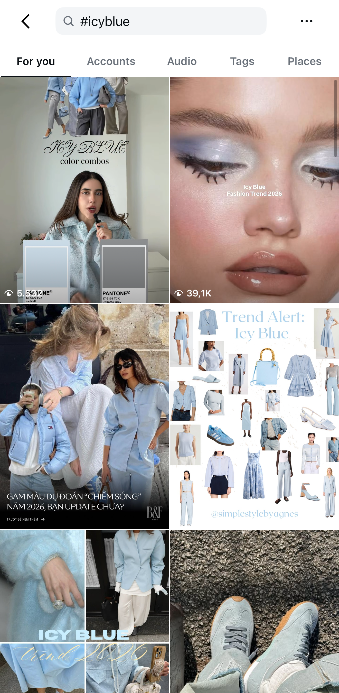 Ice Blue: Màu xanh “băng giá” này chắc chắn phải xuất hiện trong tủ đồ 2026 của bạn!- Ảnh 1.