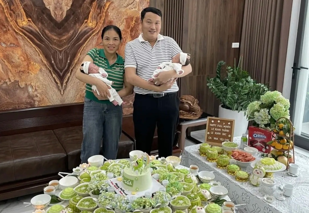 Mẹ ruột và con gái ở Bắc Ninh cùng sinh con, gia đình chăm 3 cậu cháu - 1