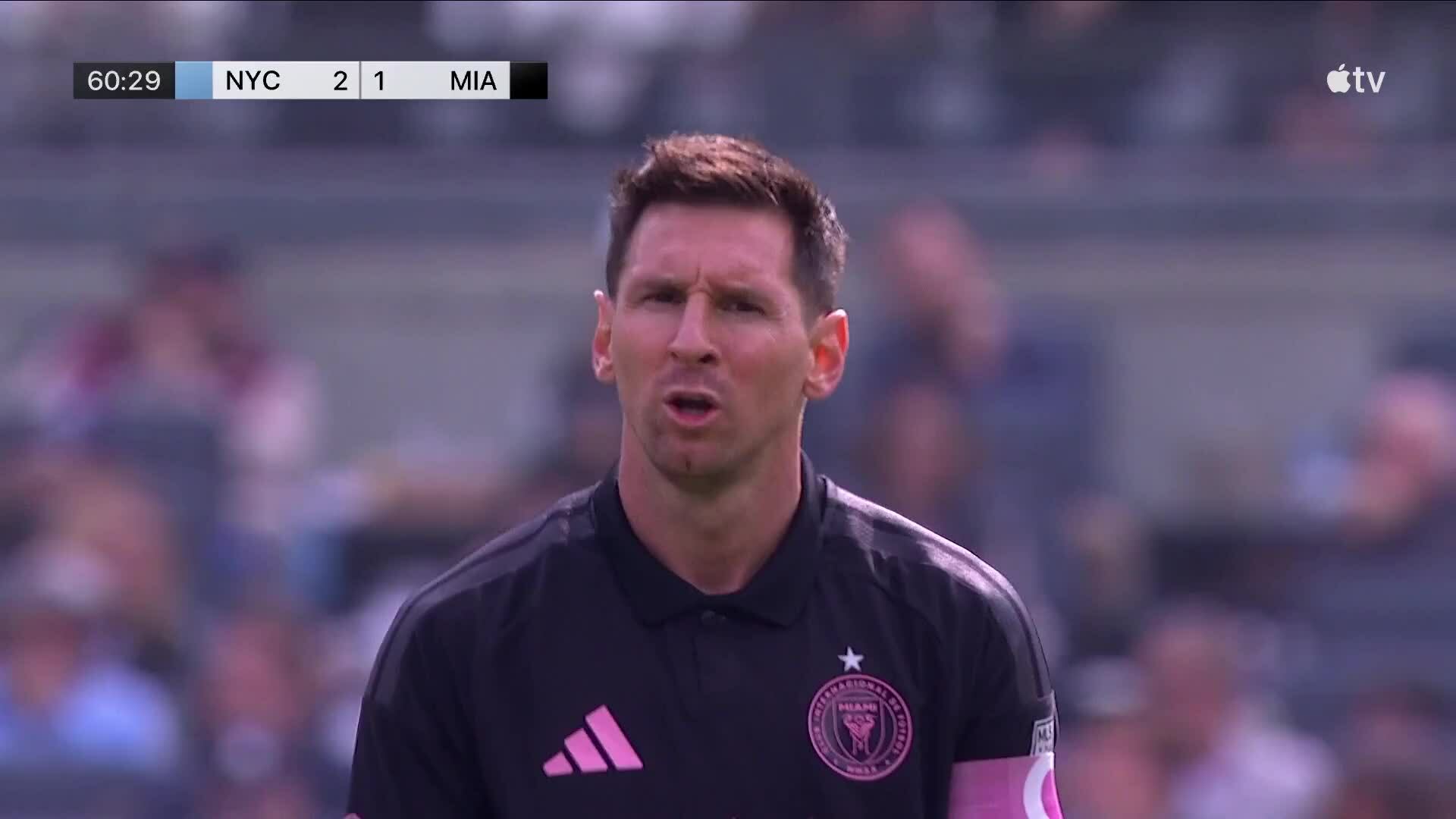 Messi ghi bàn giúp Inter Miami thắng ngược New York City