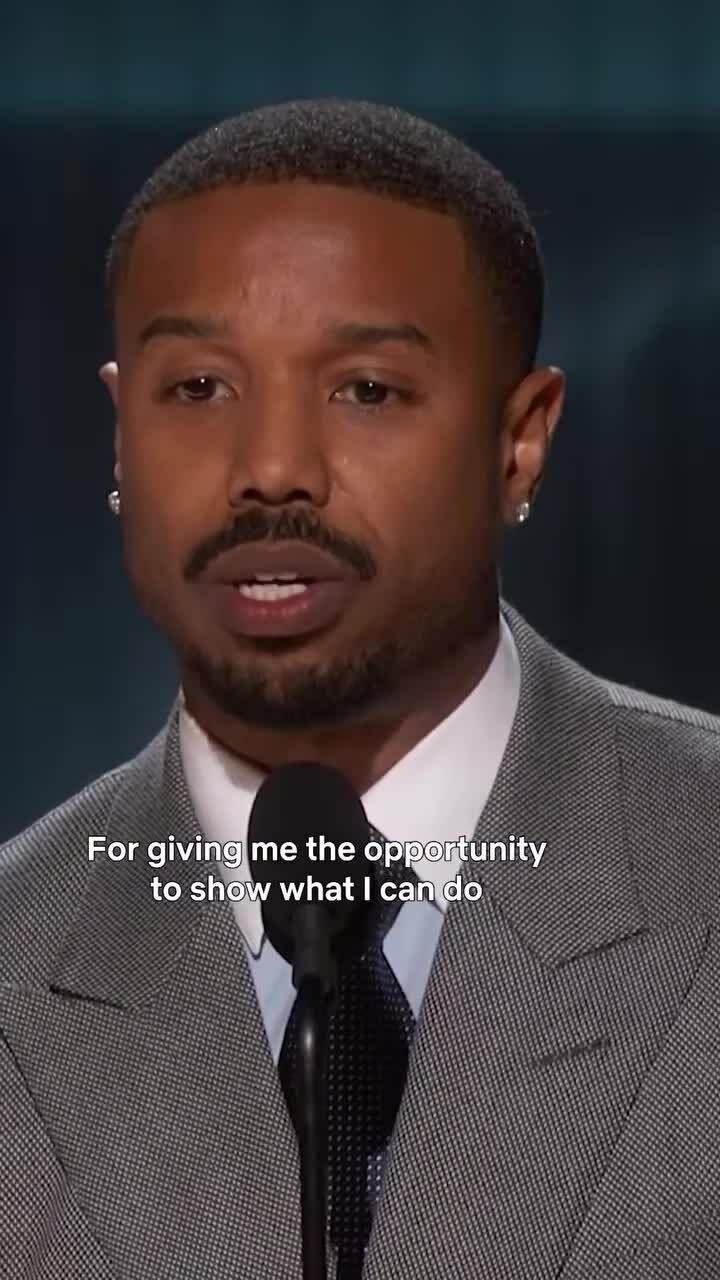 Michael B. Jordan nhận giải Actors Awards 2026