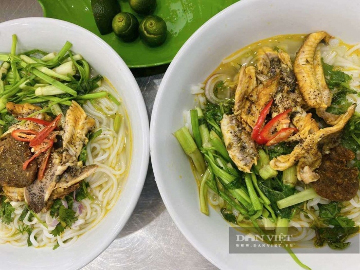 Bún cá rô Thái Bình - đặc sản ẩm thực đậm chất đồng bằng Bắc Bộ. Ảnh: Nhật Hà