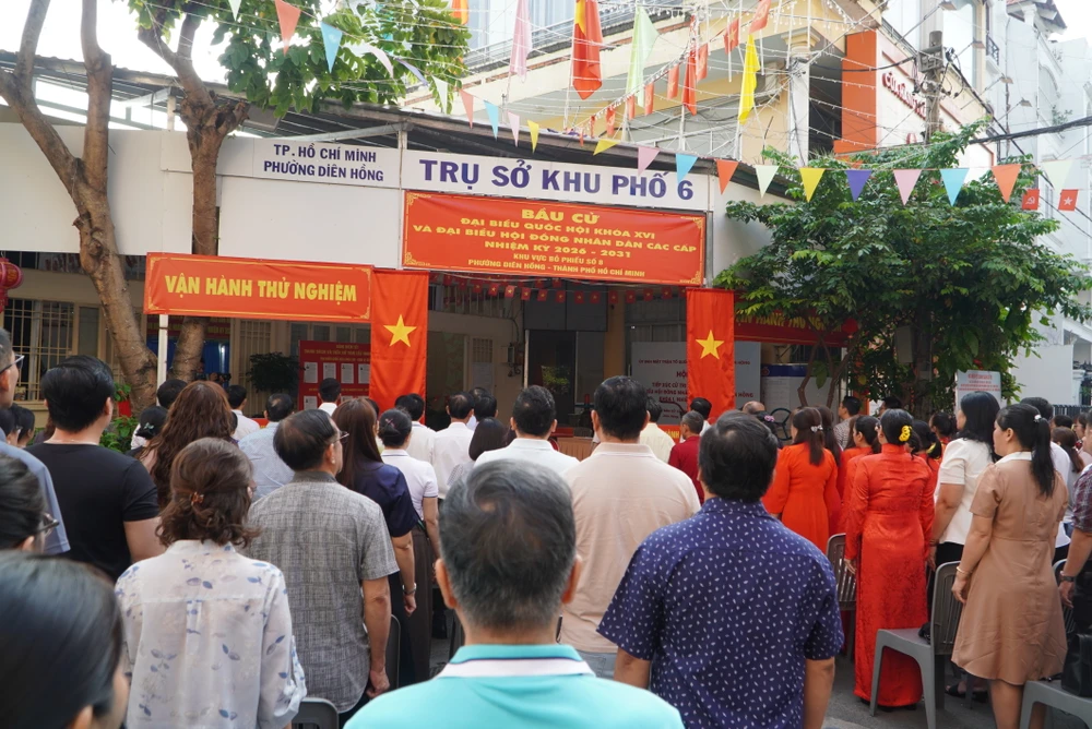 Một phường ở TP.HCM tổ chức buổi bầu cử thử nghiệm cho 250 cử tri-thu-nghiem-bau-cu-tphcm 4.jpg